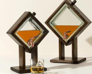 On the Rocks Drink Dispenser Whiskey Bourbon Wine Decanter